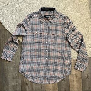 Toad & Co Folk Wool Overshirt with buttons NWOT